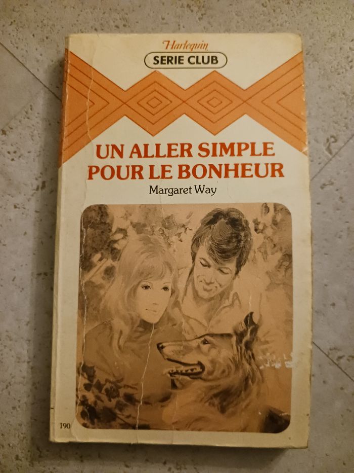 livre Harlequin un aller simple pour le bonheur Margaret Way