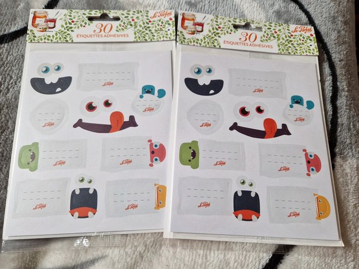 Lot de 90 étiquettes adhésives