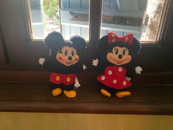 Porte clé peluche figurine minnie Mickey