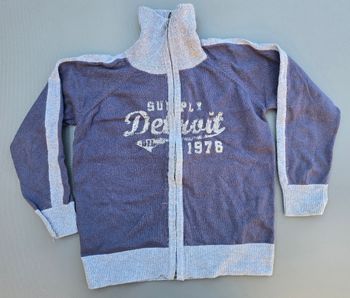 Gilet pull zippé col montant 5 ans garçon tape à l'oeil 