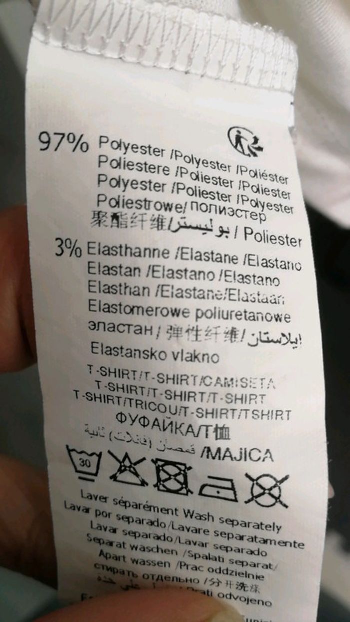 T-shirts manches 3/4 à volants - photo numéro 3