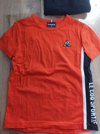 T shirt coq sportif taille 6 ans 