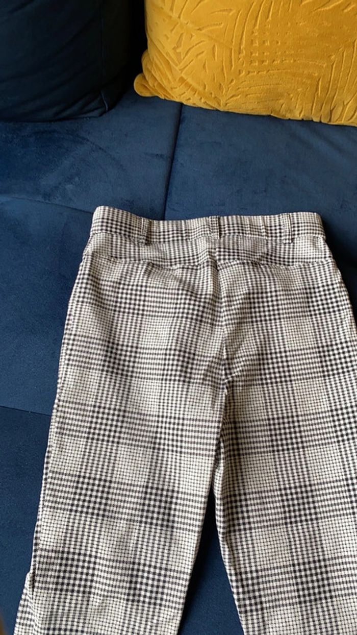 Pantalon tailleur pied de poule - photo numéro 4