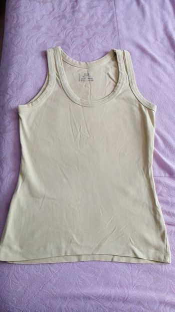 Débardeur jaune pale