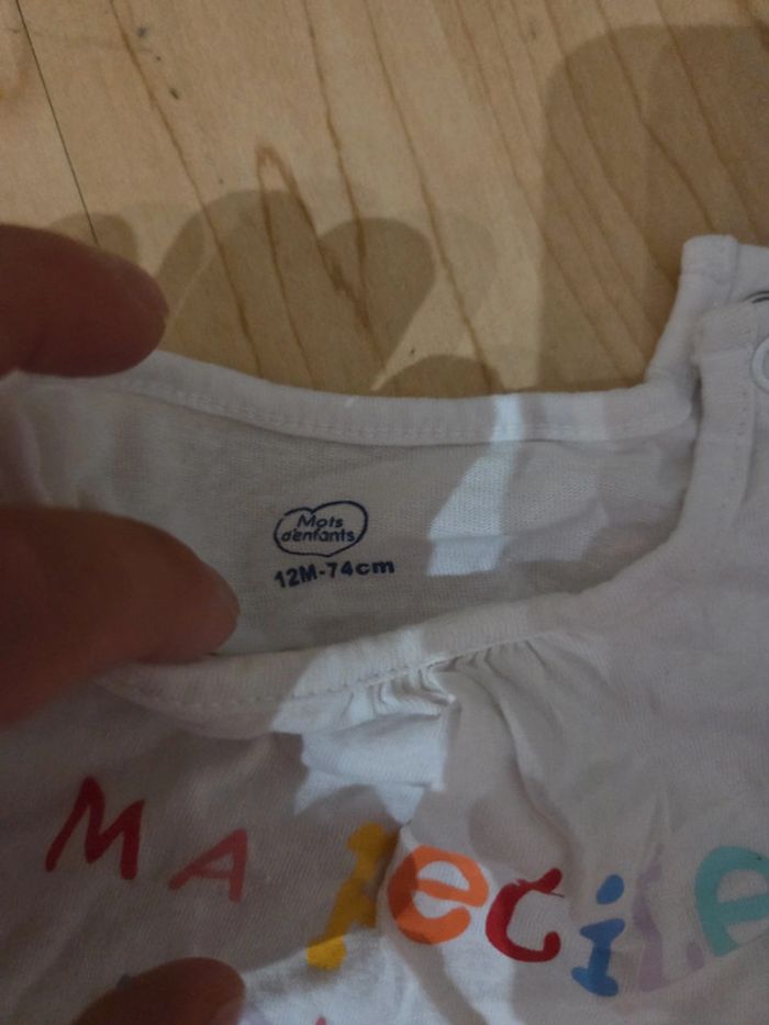 Ensemble 12mois fille mots d'enfants - photo numéro 2