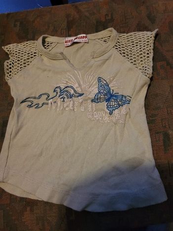 T-shirt Kiss melody 2 ans