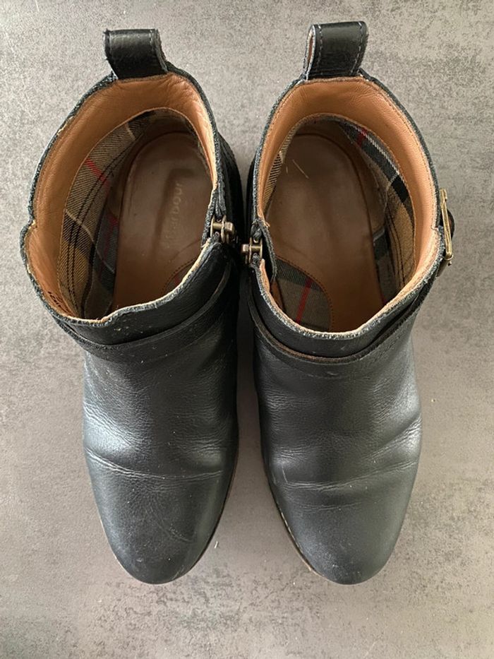 Boots cuir noir Jane Barbour taille 42 - photo numéro 2