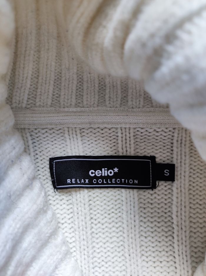 Magnifique pull blanc Celio - photo numéro 3