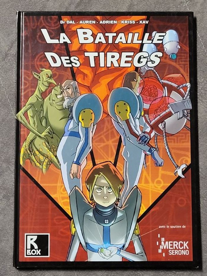 la bataille des Tiregs - BD