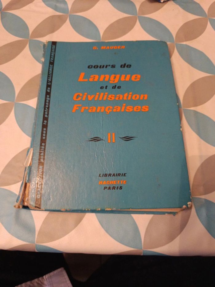 Cours de langue et de civilisation française