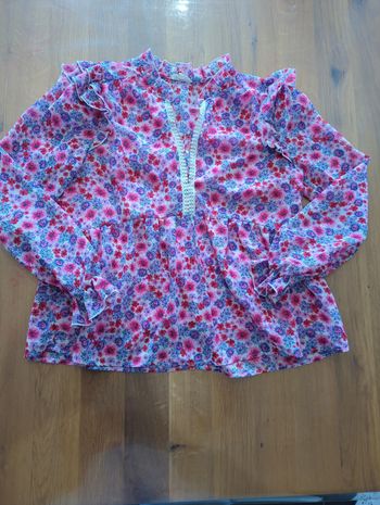 Blouse fleurie