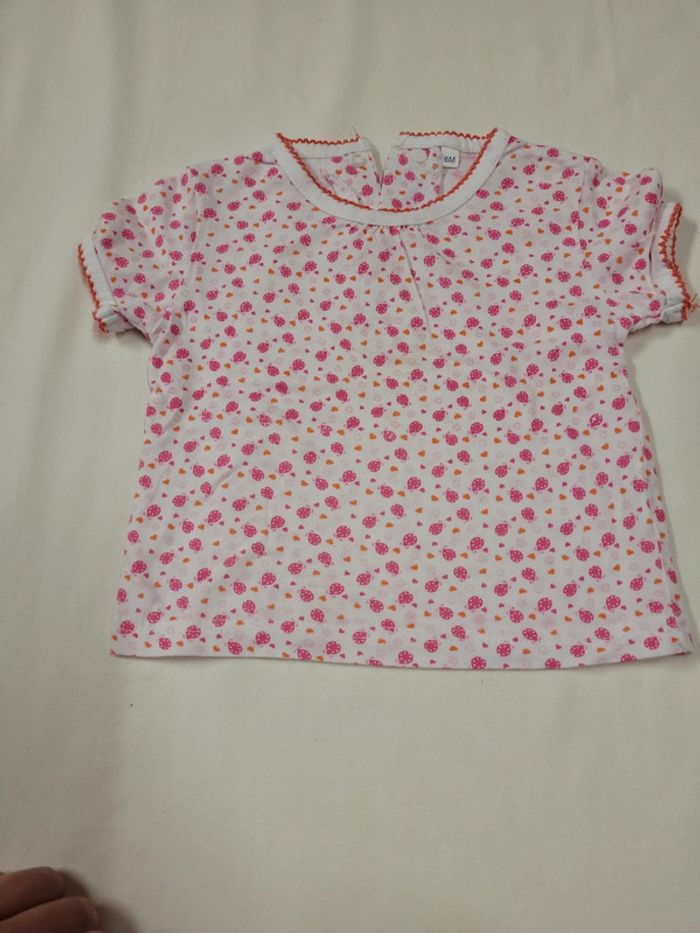 Ensemble jean t shirt 6mois fille - photo numéro 6