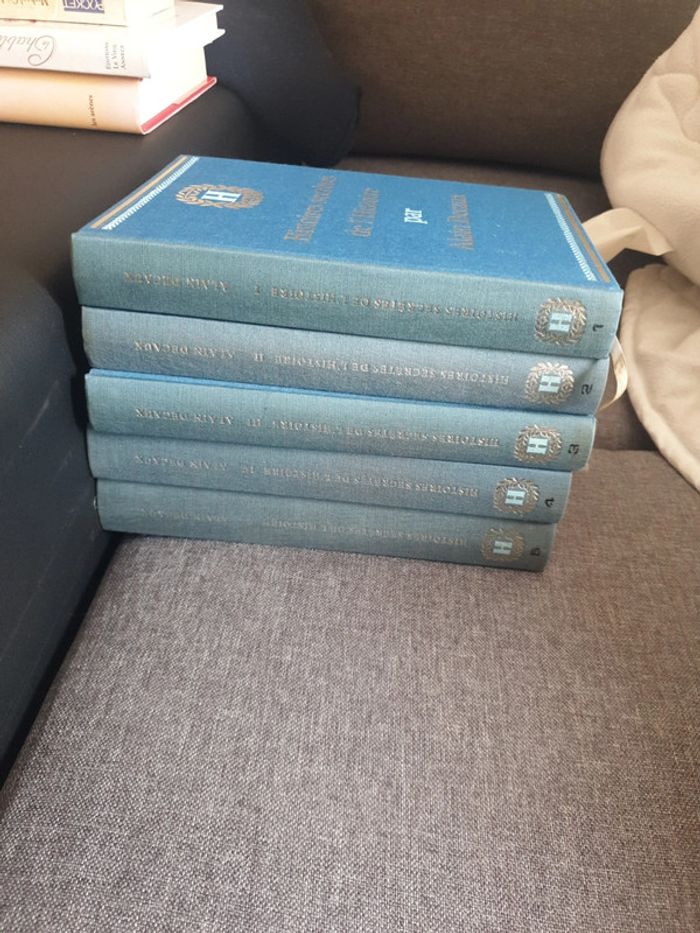 Fantôme l'histoire secrète de l'histoire par Alain Decaux exemplaires numérotés - photo numéro 5