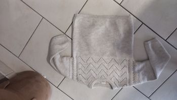 Pull rose pâle tape à l'œil fille 8 ans