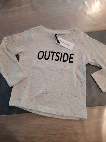 T-shirt ML moucheté Eden&Victor 5 ans