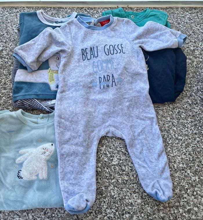 Lot de 5 pyjamas taille 3 mois - photo numéro 5