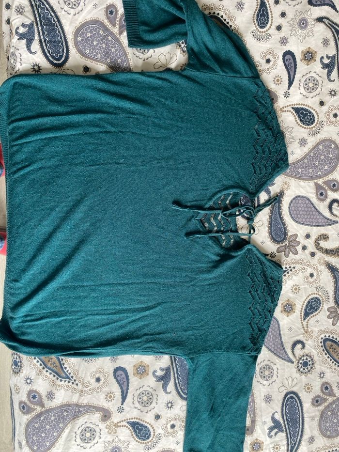 Pull émeraude - photo numéro 3