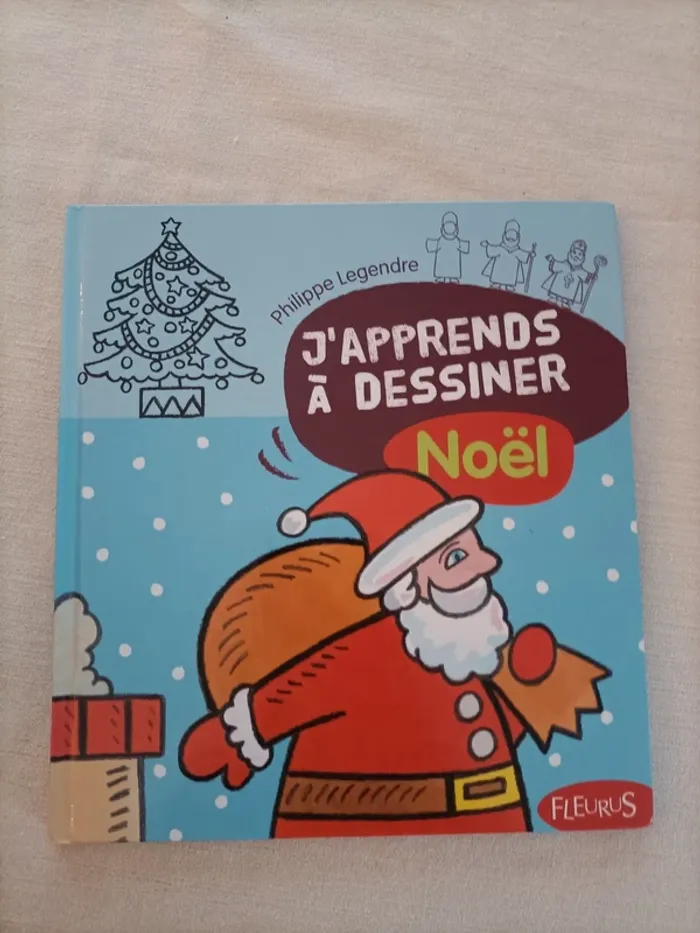 Livre J'apprends à dessiner Noël
