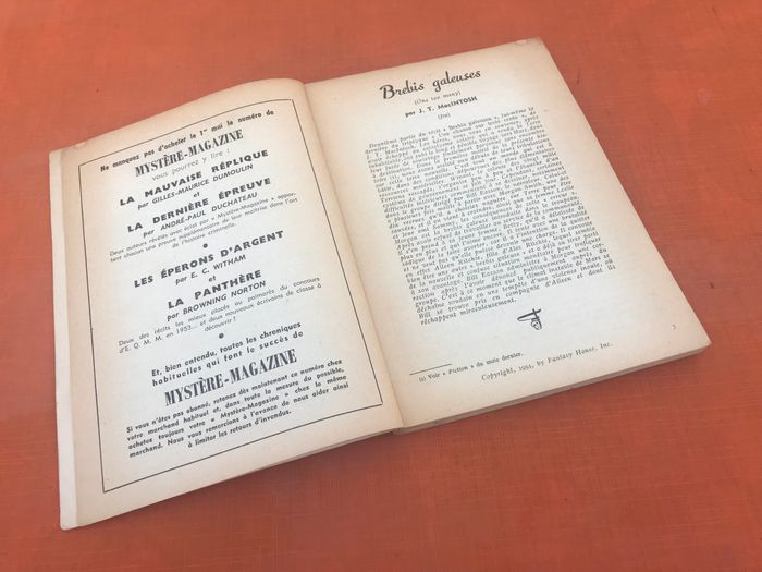 The Magazine of Fantasy and Science Fiction (Avril 1955) Fiction N° 17 - photo numéro 3