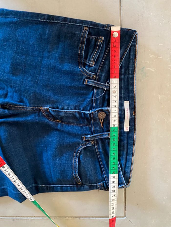 Jeans Levi's 715 Bootcut bleu marine taille 26 W 32 US soit 36 / S France - photo numéro 11