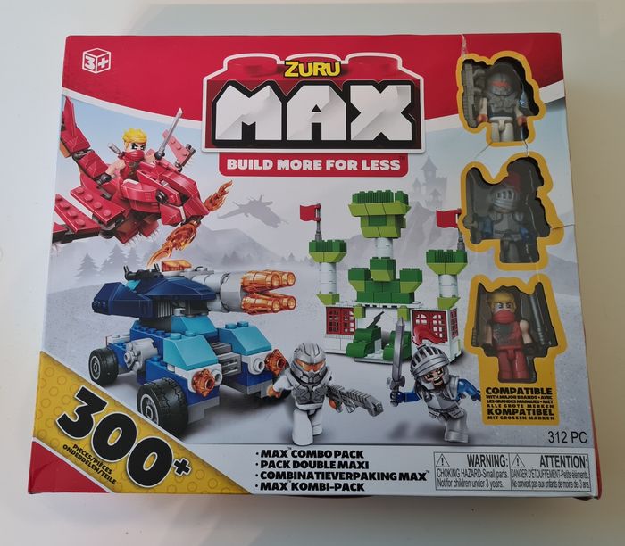 Jeux de construction Max Build 300 pièces neuf