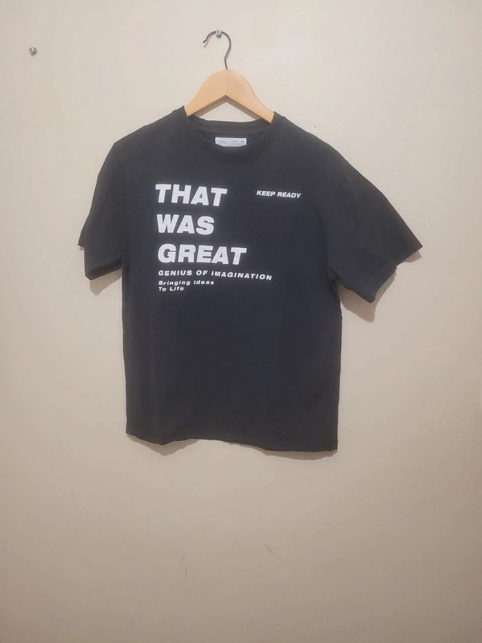 T shirt garçon zara 11 12 ans.