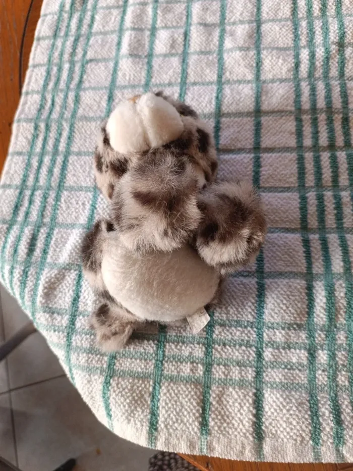 Peluche bébé léopard 16 cm - photo numéro 5