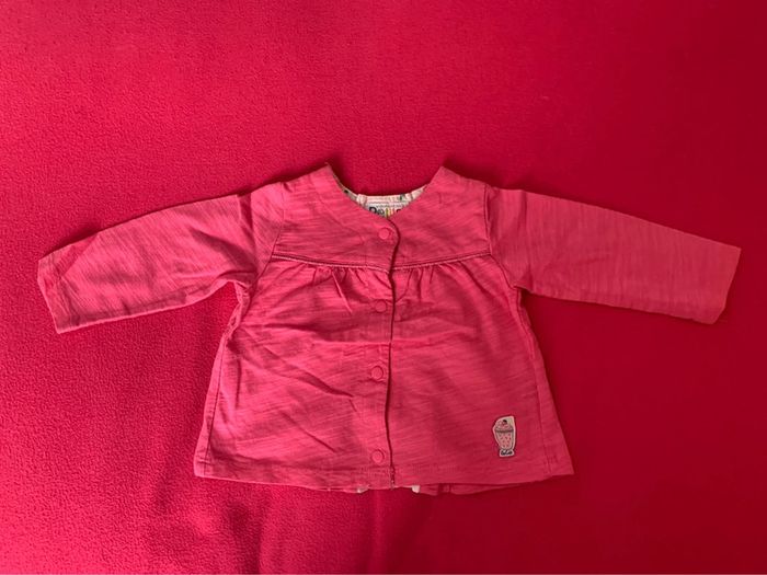 Blouse manches longues LCDP 6 mois - 68cm