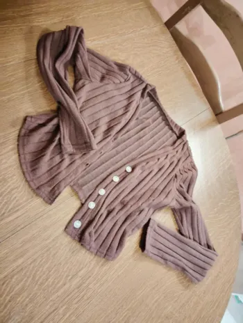 Gilet bordeaux