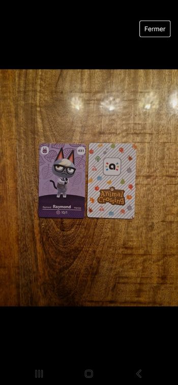 Carte Amiibo Raymond 431