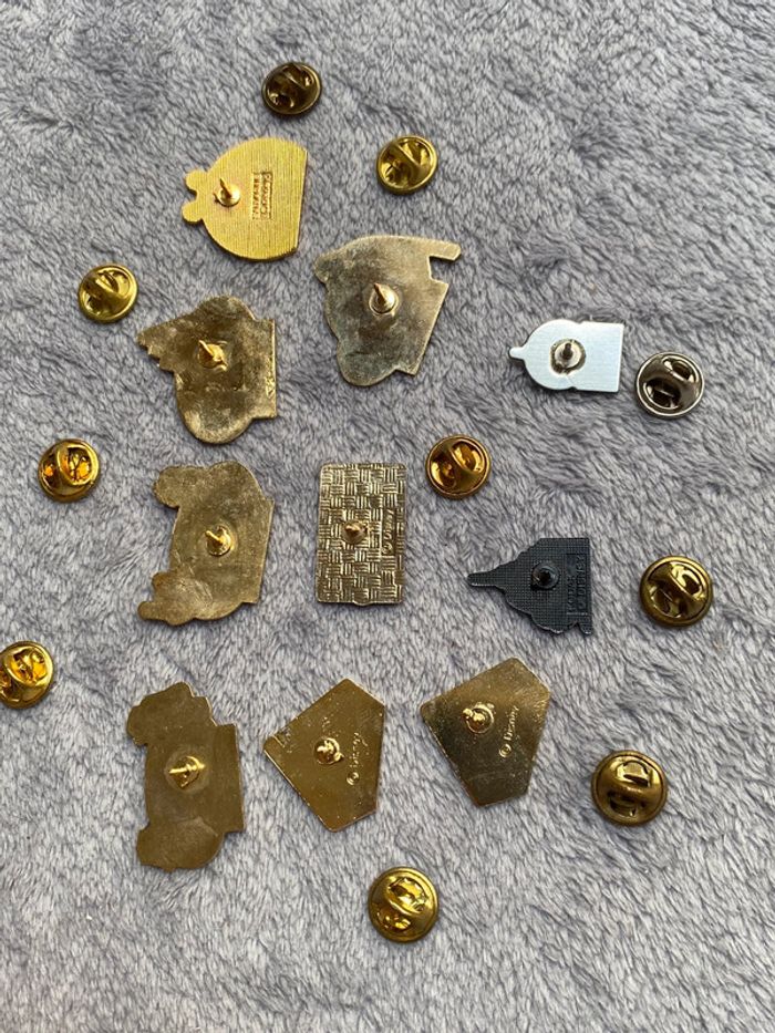 Lot de 10 pin’s broche euro Disney Buitoni, kitkat, nuts, philips, lion, kodak et vittel - photo numéro 13