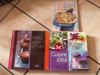 Livres de cuisine été / hiver