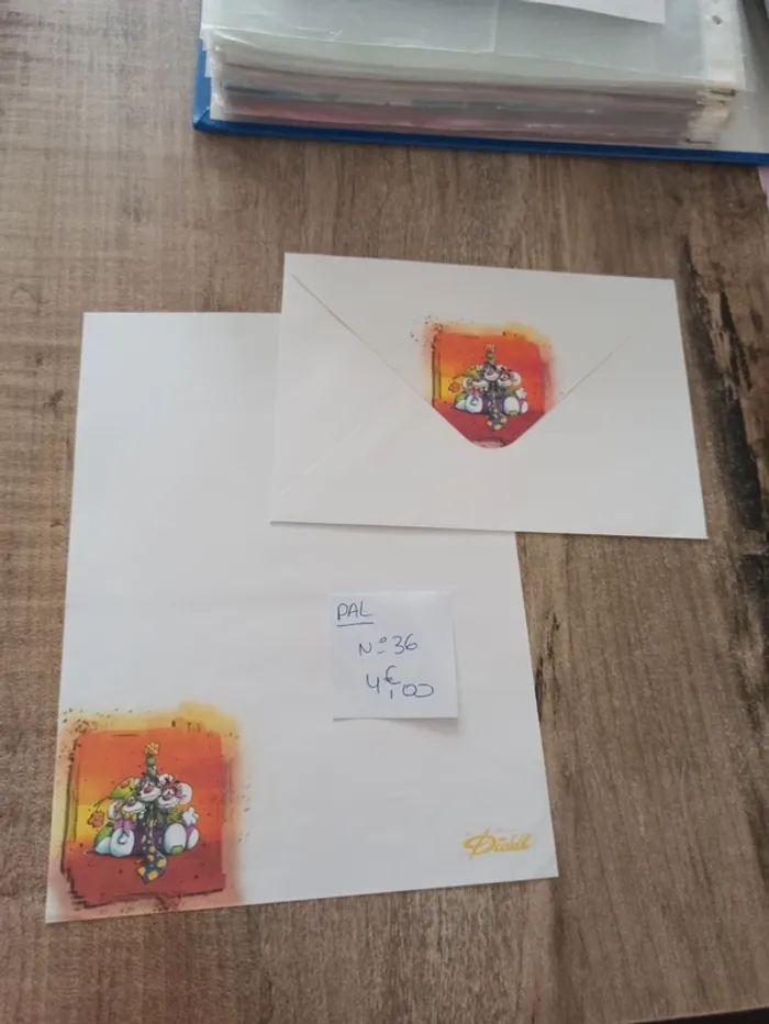 Papier à lettre Diddl 36 4,00€