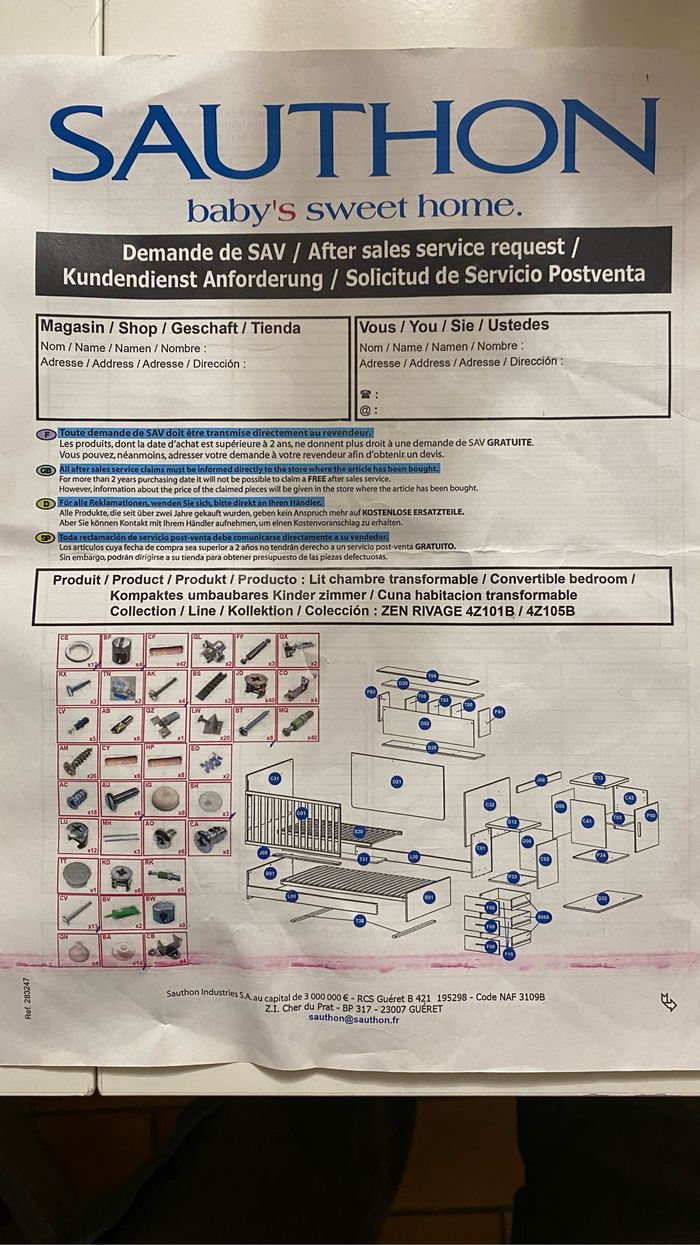 Lit evolutif tranformable Sauthon - Zen Rivage - photo numéro 6