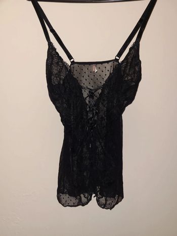 👙top transparent RougeGorge taille 36👙