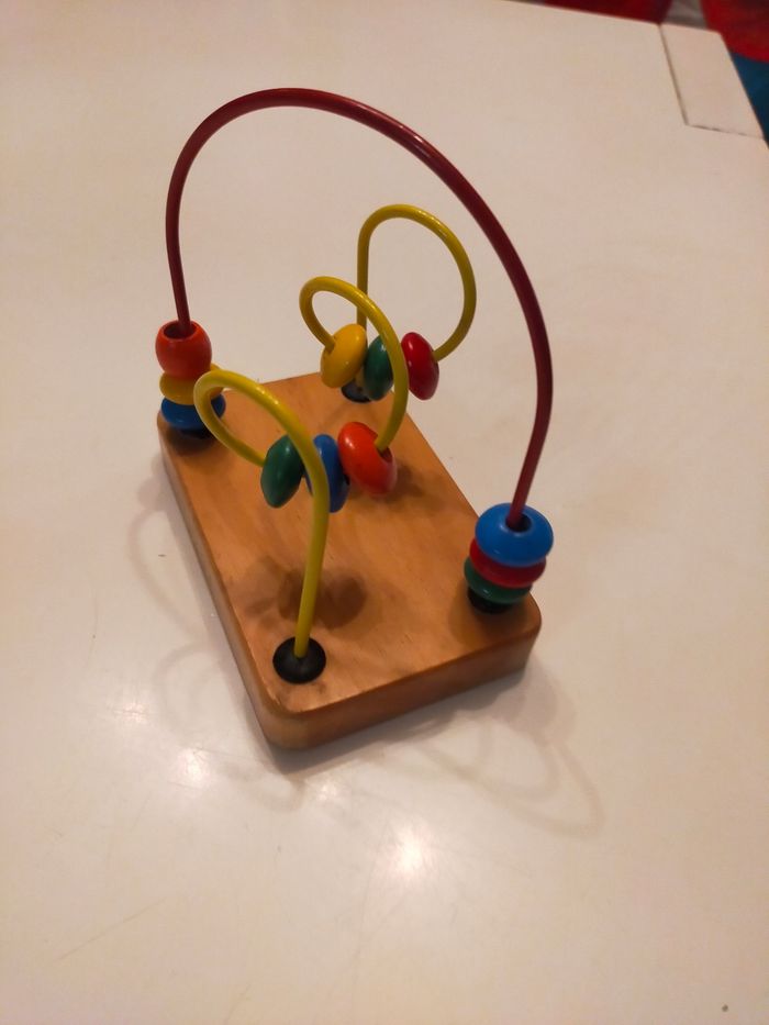 Petit boulier en bois