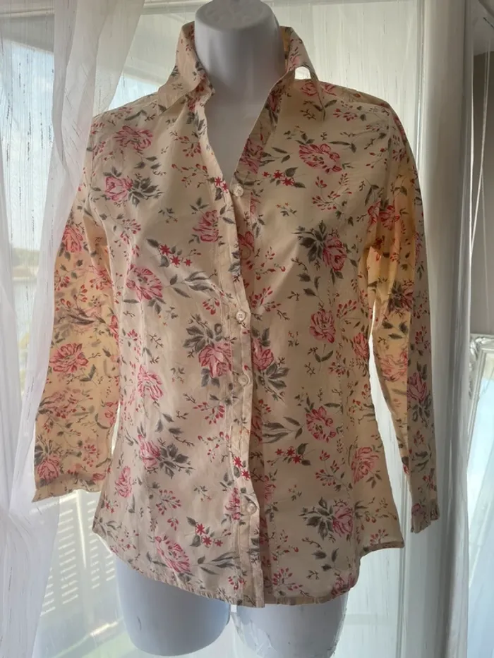 Chemisier léger à motif 🌷