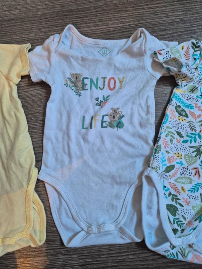 Lot de 3 bodys tex baby - photo numéro 3