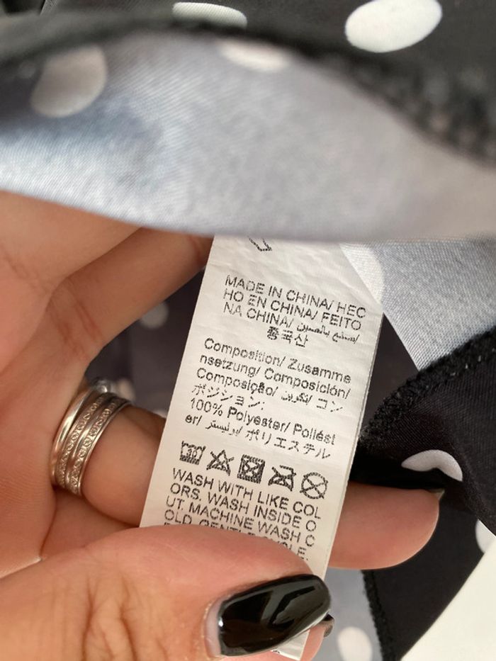 Robe à pois comme neuve 9/12 mois - photo numéro 5