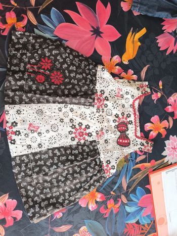 Tunique sans manches doublée dpam 3 ans