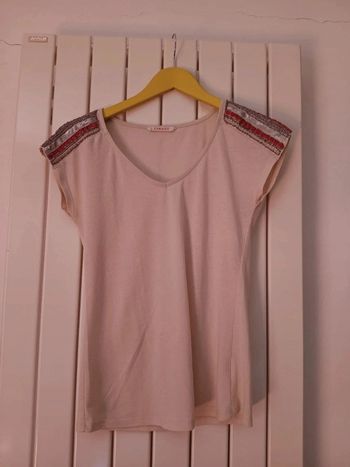 Tee shirt manche courte camaieu taille 36