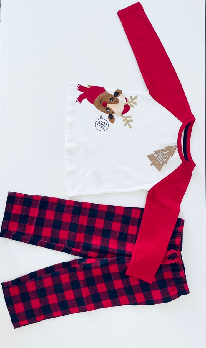 Pyjama de noël 2 pièces Vertbaudet - photo numéro 2