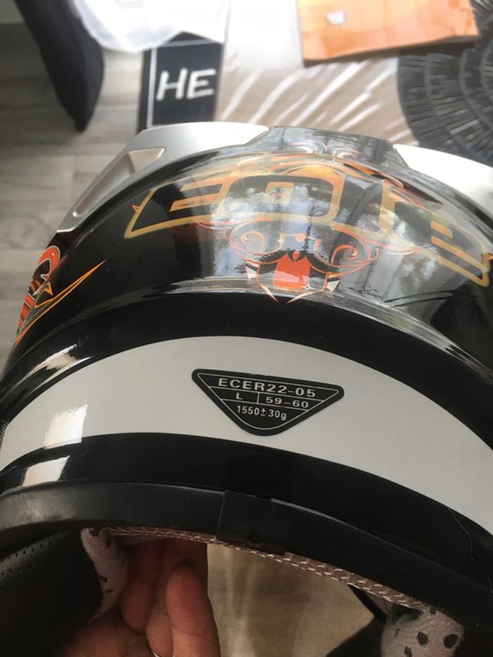 Casque moto cross - photo numéro 7