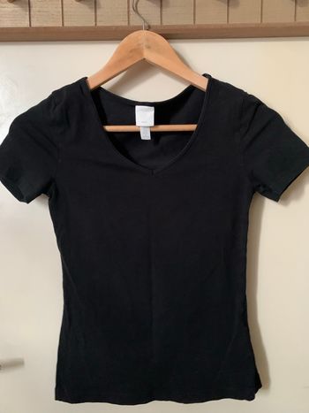👚 T-shirt noir - XS
