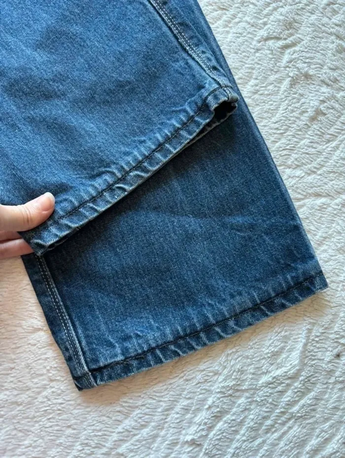 Jean Levi’s 569 loose Straight droit ample homme W33 L30 Made in Mexico bleu foncé L/44 Vintage Y2K - photo numéro 13