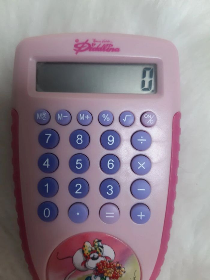 Magnifique calculatrice Diddlina Diddl - photo numéro 2
