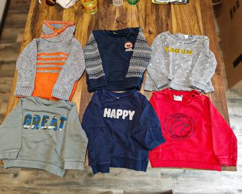 Sweats et un pull