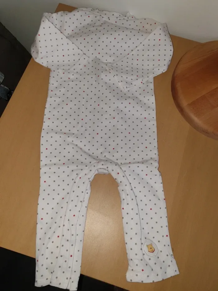 Ensemble robe et combinaison Winnie 12 mois - photo numéro 5