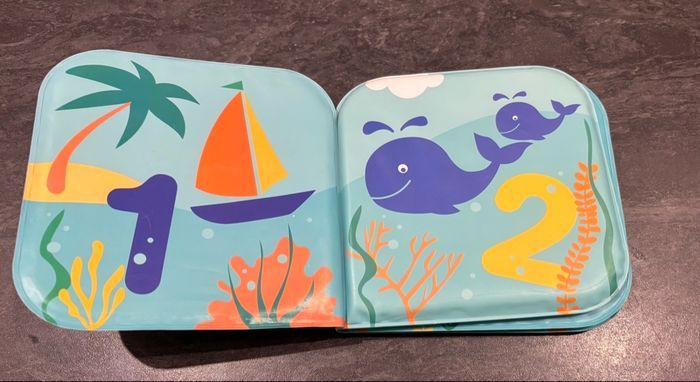 Livre de bain bébé les chiffres - photo numéro 2
