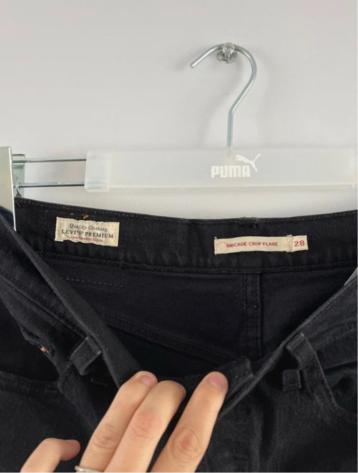 Pantalon jeans Levi’s noir t28 (38) - photo numéro 4